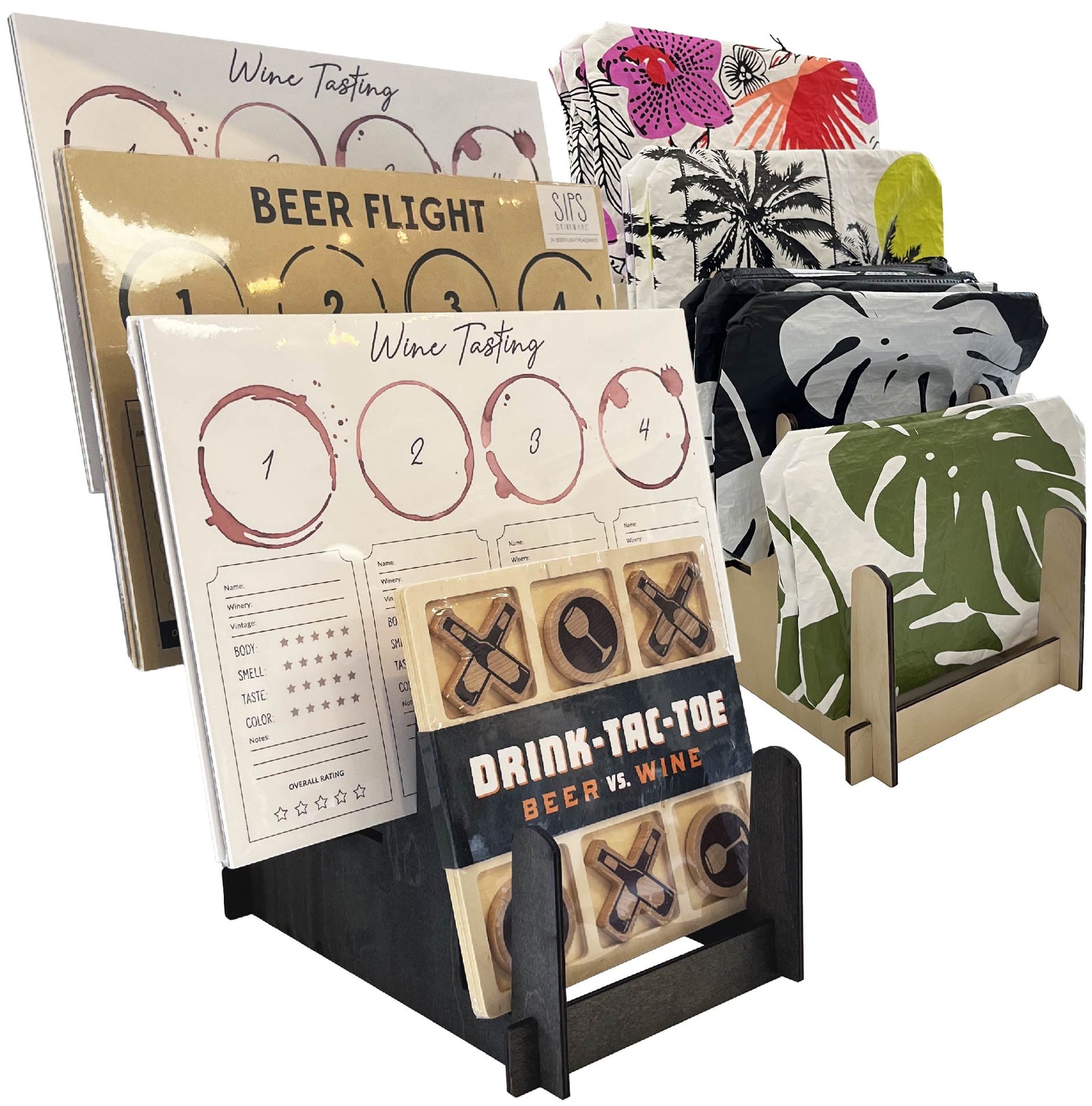 Multi-Purpose Display Stand - Art Prints, Book & Records- Large