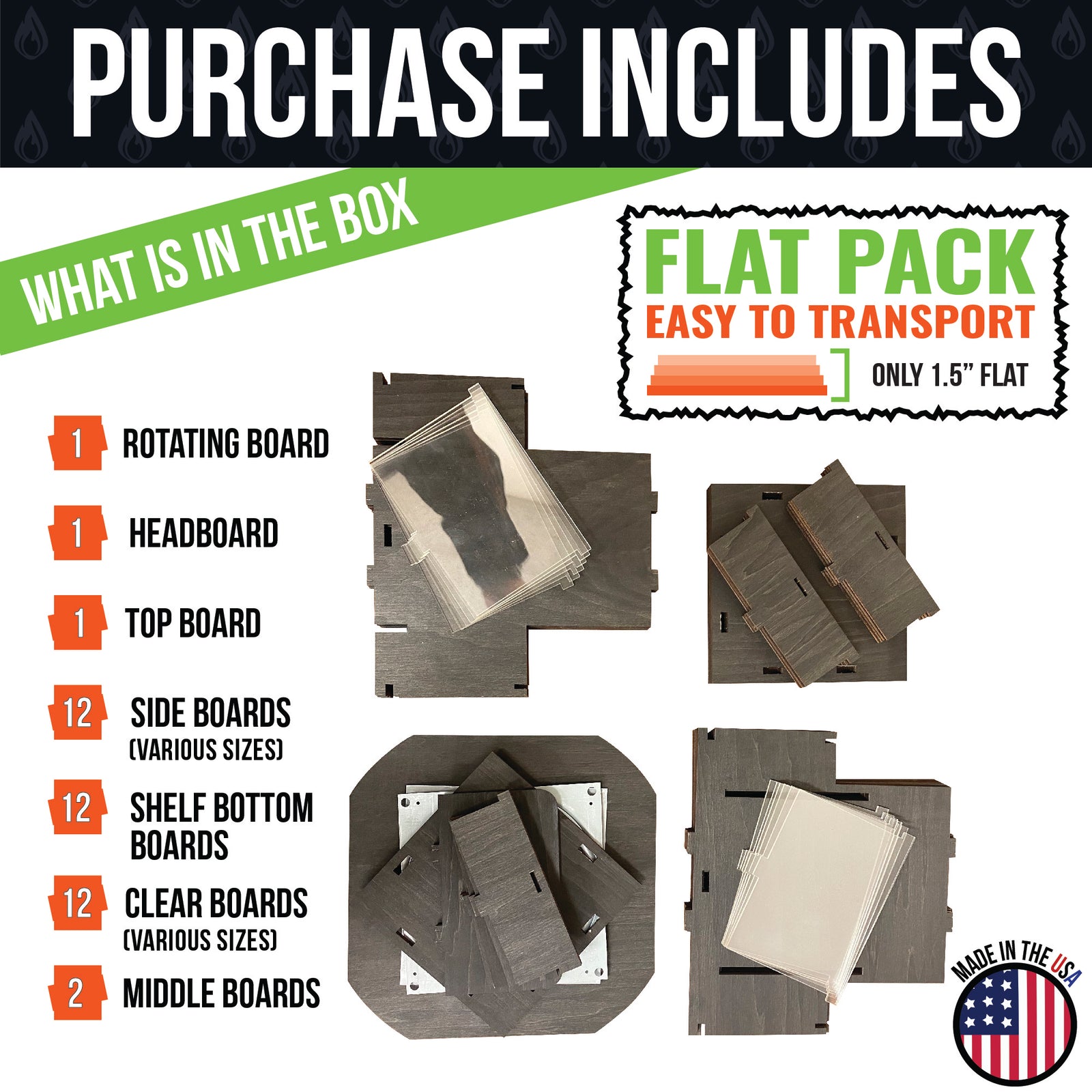 3 Tier Rotating Greeting Card Display Stand - Great for Stationary, Stickers, Postcards  A4, A6, A7, 4 bar and More