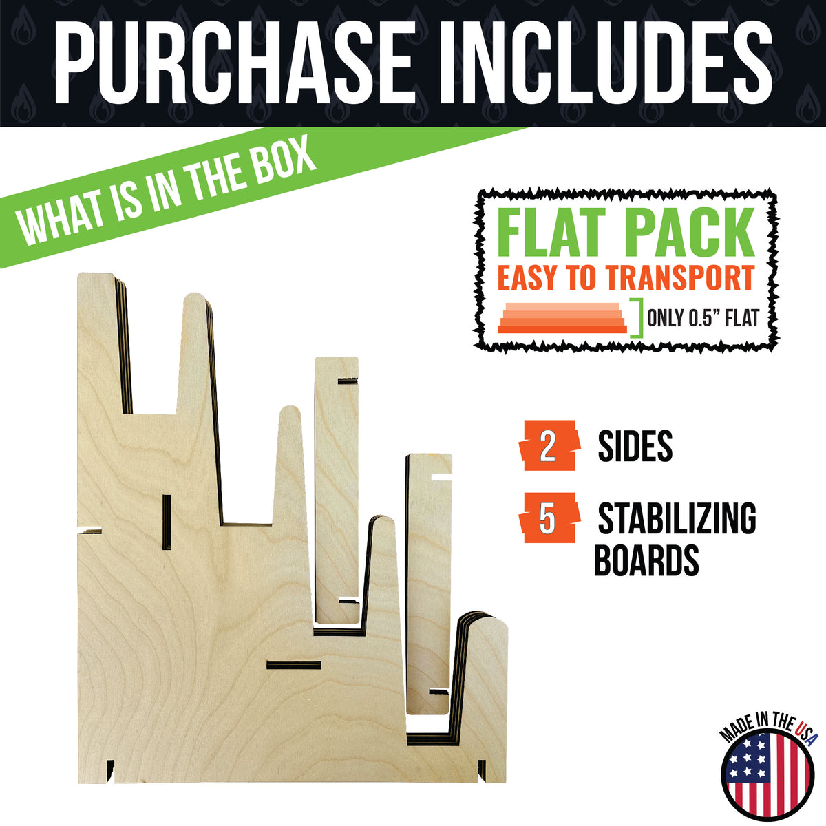 Multi-Purpose Display Stand - Art Prints, Book &amp; Records- Large